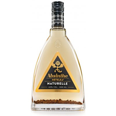 Metelka Absinthe Naturelle 60% 0,5 l (holá láhev) – Zboží Dáma