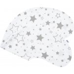 NEW BABY Povlak na kojící polštář Hvězdy šedé – Zboží Dáma