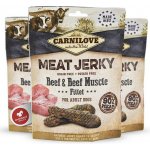 Carnilove Jerky Beef with Beef Muscle Fillet 100 g – Sleviste.cz