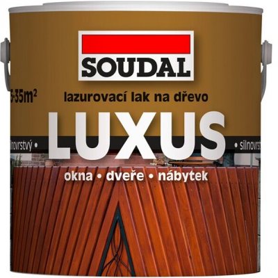 Soudal Lak lazurovací LUXUS - pinie 2,5l