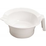 Sibel miska na barvení vlasů s rukojetí 13,5 cm bílá – Zboží Mobilmania