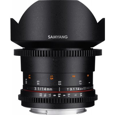 Samyang 14mm T3.1 ED AS IF UMC VDSLR II Nikon F-mount – Hledejceny.cz