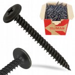 Šrouby s podložkou Klimas Wkręt-Met WPF černé 4,2x65 mm 250 ks – Zbozi.Blesk.cz