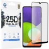 Tvrzené sklo pro mobilní telefony Lito 2.5D FullGlue Glass - Samsung Galaxy A22 4G/M22 4G - Black KF235898