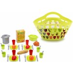 Écoiffier 100% Chef košík s nádobím 940-C zelený – Zbozi.Blesk.cz