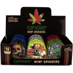 Euphoria plastová drtička 63 mm 3 díly náhodný motiv – Zboží Dáma