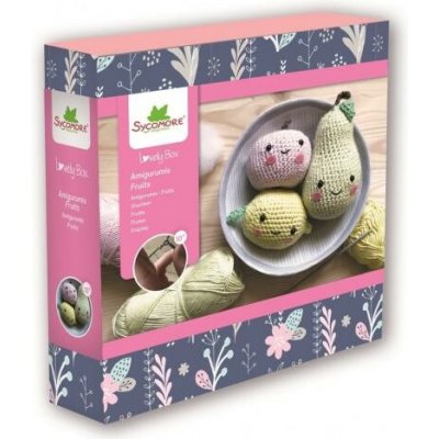 Sycomore Lovely box háčkované ovoce Amigurumi – Zboží Dáma