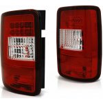 Zadní světla VW Caddy 2003-2014 červená/krystal LED BAR – Hledejceny.cz