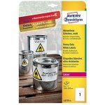 Avery Zweckform L4775-8 Odolné PET etikety 210x297mm 8 ks bílá – Zboží Dáma