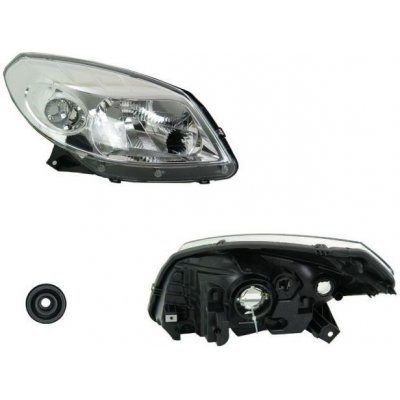 PŘEDNÍ SVĚTLO, SVĚTLOMET PRAVÉ DACIA SANDERO (SD), 06.08-01.13 OE: 8200526417, 8200526423, 8200733877 Tyc | Zboží Auto