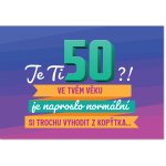 Albi 3D přání s pop-up efektem - 50 narozeniny – Sleviste.cz
