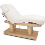 Fabulo Galene Elektrické wellness lehátko s vyhříváním a LED osvětlením Barva: krémová 195*75 cm | 100 kg | krémová – Sleviste.cz
