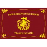 Hasičská vlajka tradiční 1 tištěná Alerion – Hledejceny.cz
