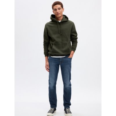 GAP Džíny slim Soft Tmavě modrá – Zboží Dáma