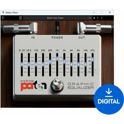 KUASSA Efektor Paten Graphic Equalizer (Digitální produkt) – Zboží Živě
