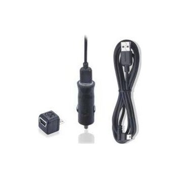 TOMTOM nabíječka do auta 12/24 V mini USB + micro USB adaptér