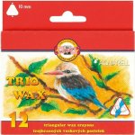 Koh-I-Noor Voskovky trojhranné 10 mm sada 12 ks – Hledejceny.cz