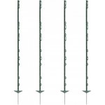 fencee Sloupek plastový, 156cm, zelený , pro elektrický ohradník