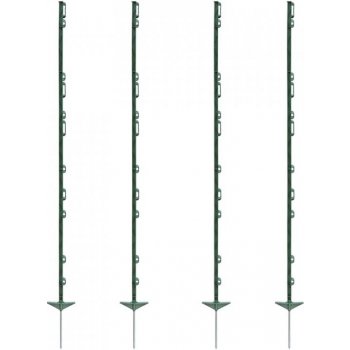 fencee Sloupek plastový, 156cm, zelený , pro elektrický ohradník