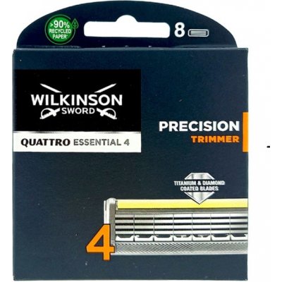Wilkinson Sword Quattro Titanium Precision 8 ks – Zbozi.Blesk.cz