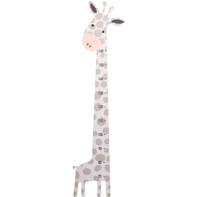 H&L dětský dřevěný metr na zeď žirafa 160 cm A565-00-00 – Zboží Mobilmania