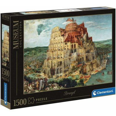 Clementoni Bruegel Babylónská věž 31691 1500 dílků – Zboží Mobilmania