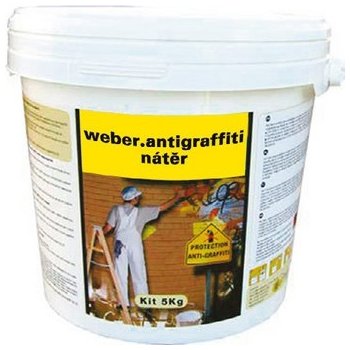 Ochranný nátěr Weber.antigraffiti nátěr 5 l - matný 5 l, cena za ks