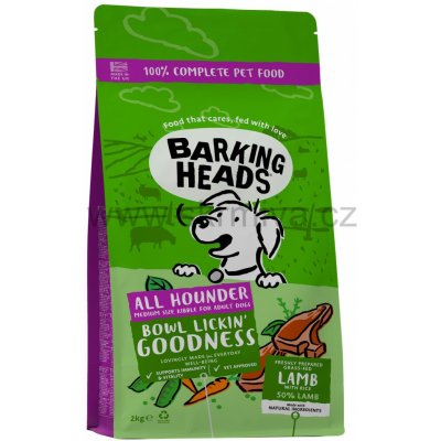 Barking Heads All Hounder Bowl Lickin Good Lamb 2 kg