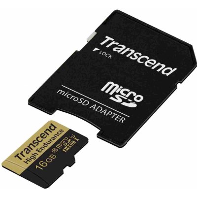 Transcend microSDHC 16 GB Class 10 TS16GUSDHC10V – Zboží Mobilmania