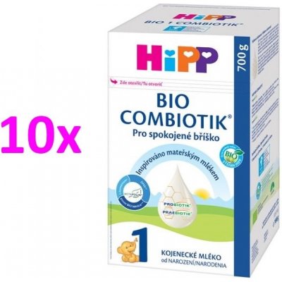 HiPP 1 BIO Combiotik 10 x 700 g – Zbozi.Blesk.cz