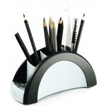 Stojánek na tužky Vegas Durable, plastový, 5-dílný, černý – Sleviste.cz