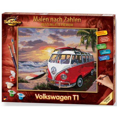 Schipper Malování podle čísel Volkswagen Bus T1 40 x 50 cm – Zbozi.Blesk.cz