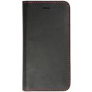 Pouzdro CYGNETT IPhone 6 Plus Case - Urban Wallet - PU Flip - Černé s červeném lemováním