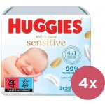 Pampers Baby Sensitive čisticí ubrousky 4 x 56ks – Hledejceny.cz