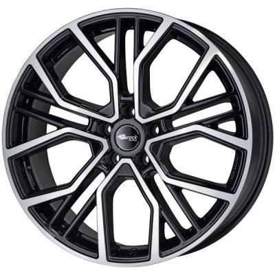 BROCK B41 8,5x19 5x112 ET29 black polished – Hledejceny.cz