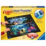 Ravensburger Roll your Puzzlematte für Puzzles mit bis zu n Puzzleunterlage zum Rollen Praktisches Zubehör zur Aufbewahrung von P 1500 dílků – Zboží Dáma