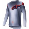 Dres na motorku Alpinestars Supertech LIPAN 2025 šedo-oranžový