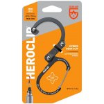Gear Aid Heroclip mini - spona na vybavení stealth black – Zboží Dáma