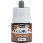 Pebeo akvarelový inkoust Colorex 45 ml 47 tobacco – Zboží Dáma