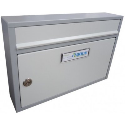 Poštovní schránka G-01 - na stěnu - lakovaná - RAL 9016 STR. - BÍLÁ – Hledejceny.cz