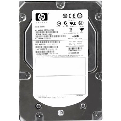 HP 300 GB 3,5" SAS, 581312-001