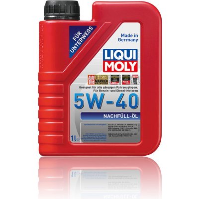 Liqui Moly 1305 Nachfüll-Öl 5W-40 1 l – Sleviste.cz