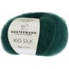 Příze Austermann Kid Silk 49 Tmavě zelená