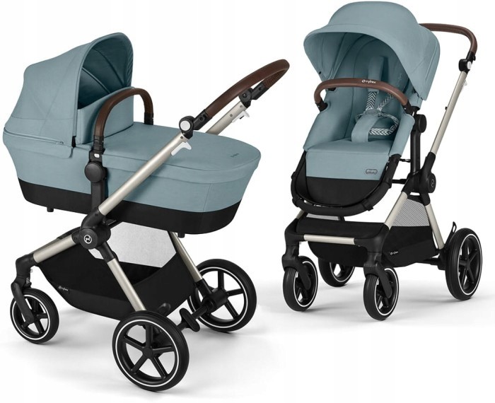 Cybex Eos Lux Taupe Sky Blue 2023