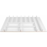 Příborník Elletipi Wood Line do zásuvky 90 cm, bílý, PLC M50090 18 PLC_M50090_18 – Zbozi.Blesk.cz