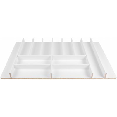 Příborník Elletipi Wood Line do zásuvky 90 cm, bílý, PLC M50090 18 PLC_M50090_18 – Zbozi.Blesk.cz