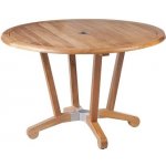 Barlow Tyrie Teakový jídelní stůl Chesapeake, kulatý 115x74 cm – Sleviste.cz