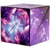 Fidget spinner MoYu Magnetic Folding Cube purple