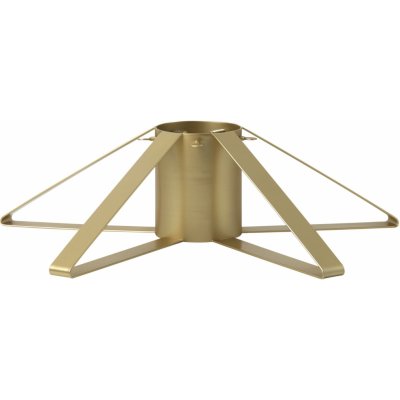 Ferm Living Kovový stojan na vánoční stromek Brass, zlatá barva, kov – Zboží Dáma