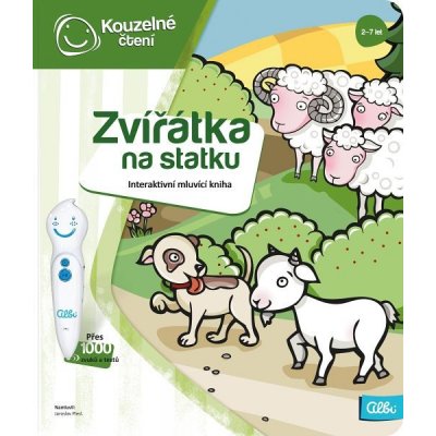 Albi Kouzelné čtení Kniha Zvířátka na statku – Zbozi.Blesk.cz